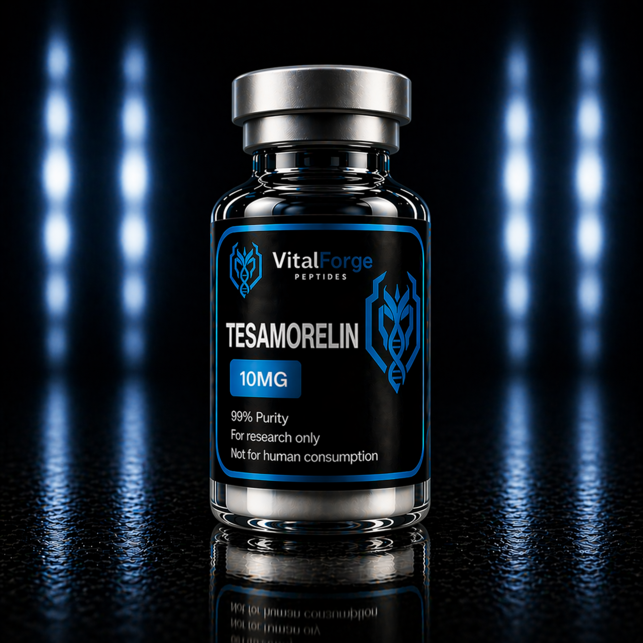 Tesamorelin vial by VitalForge Peptides